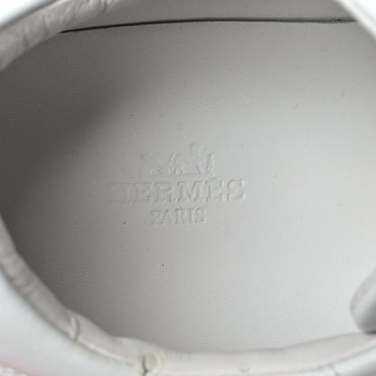 Hermes Calfskin Day Sneakers 38 White 9 of 11