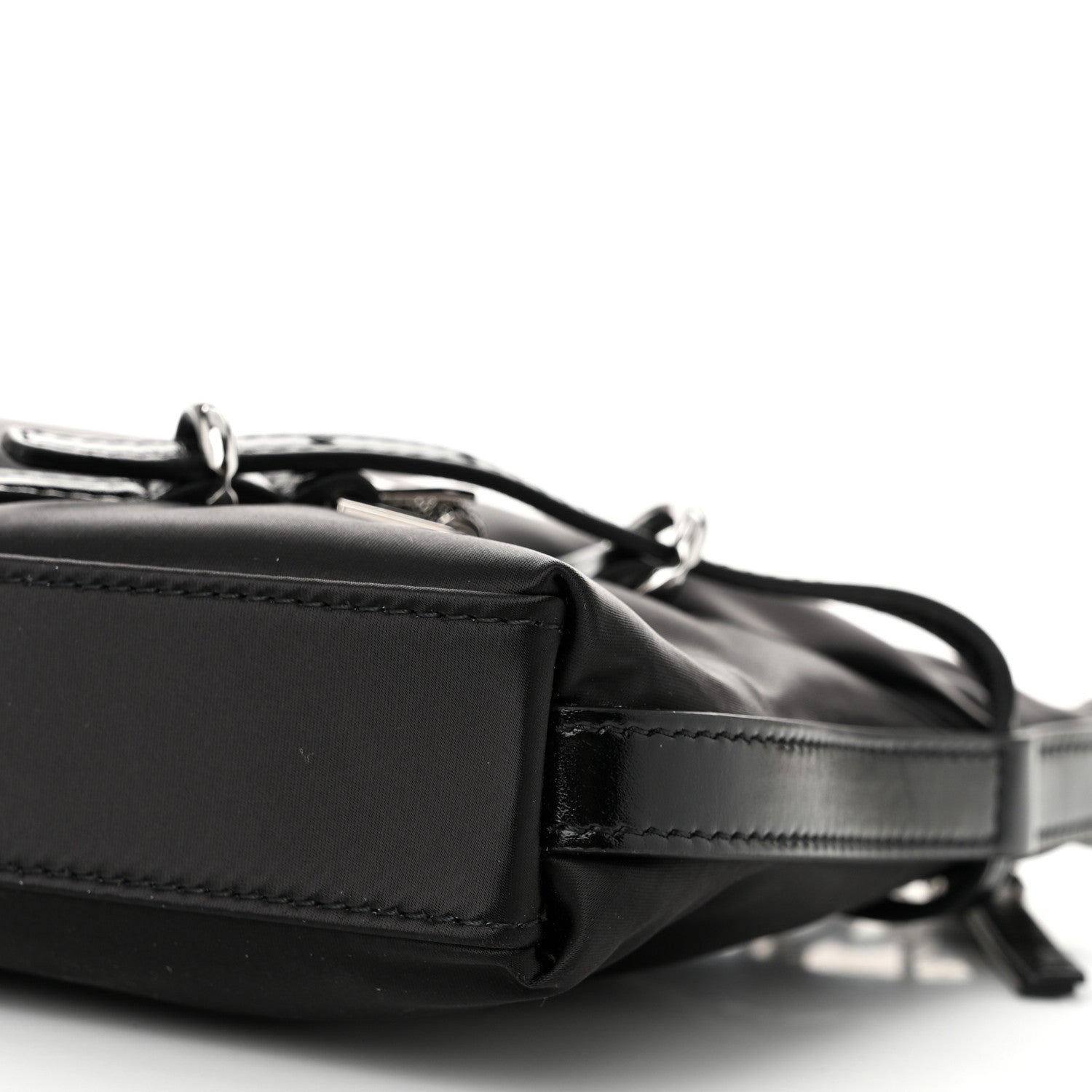 Givenchy Satin Mini Voyou Boyfriend Party Bag Black 10 of 10
