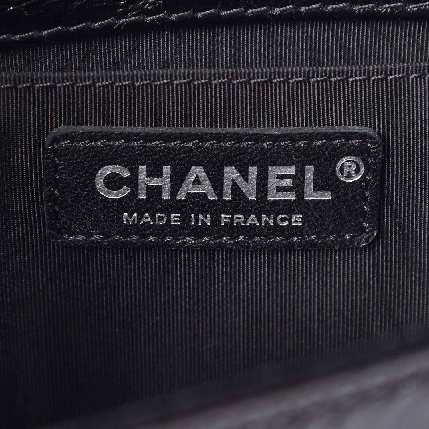 Chanel Aged Calfskin Chevron Quilted Medium Jacket Boy Flap Black 8 of 9