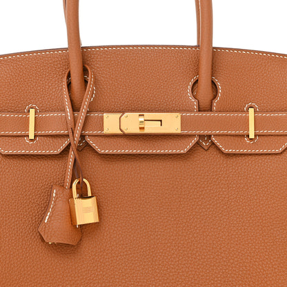 Hermes Togo Birkin 30 Gold 8 of 11