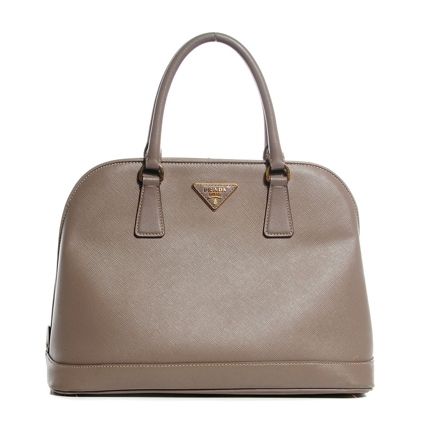 Saffiano Lux Open Promenade Tote Argilla
