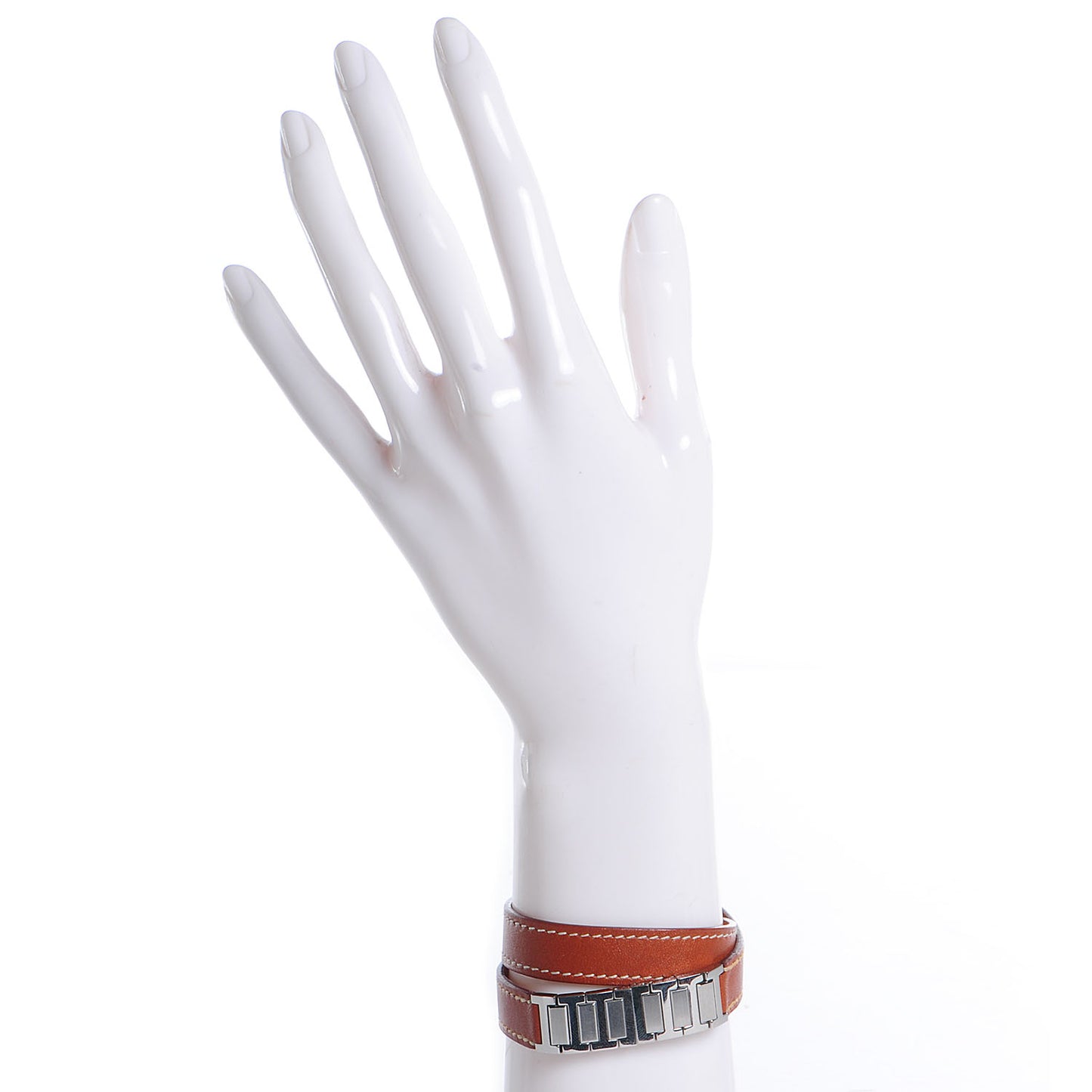 Natural Barenia Double Tour Bracelet Medium
