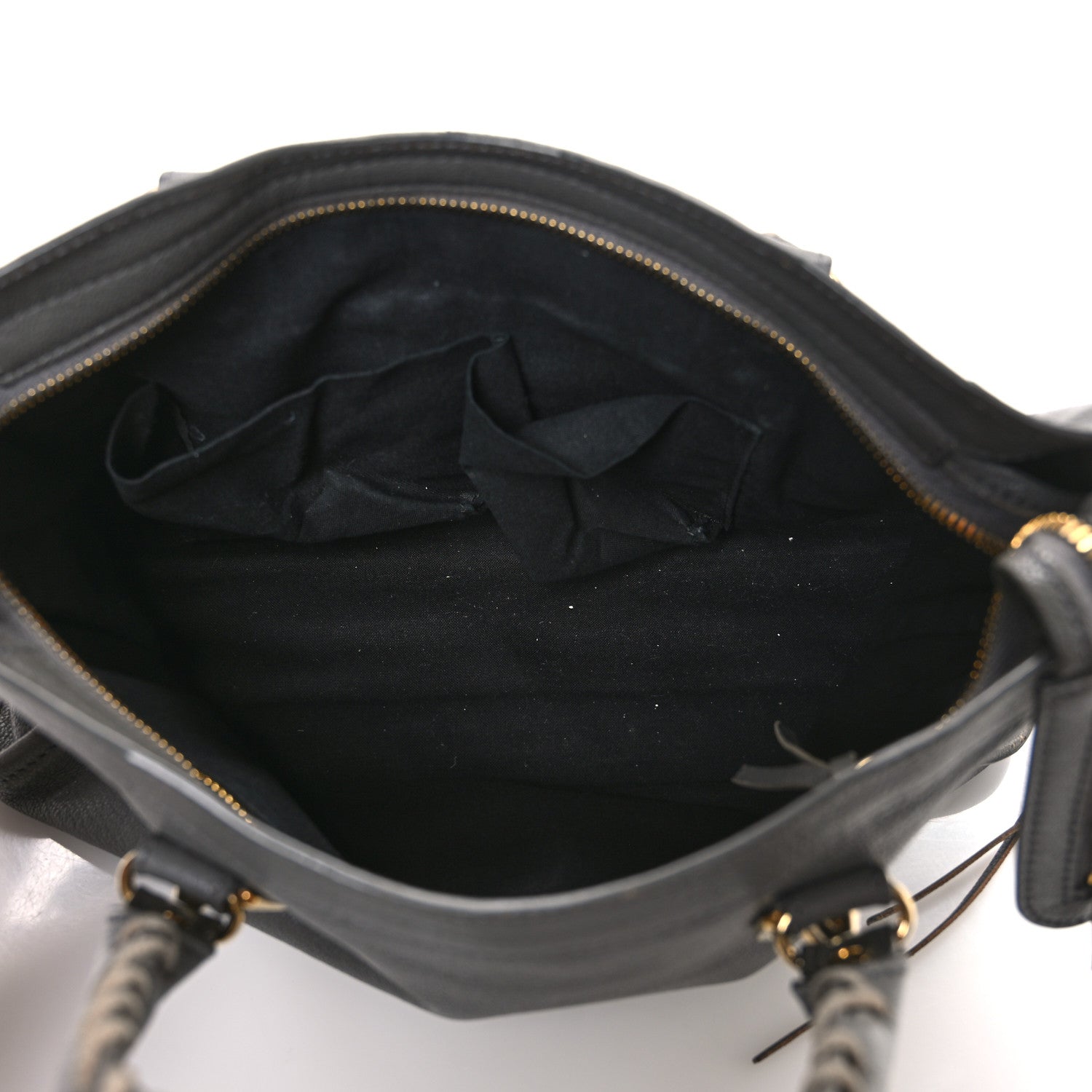 Balenciaga Chevre Gold Metallic Edge Hardware S City Gris Acier 6 of 13