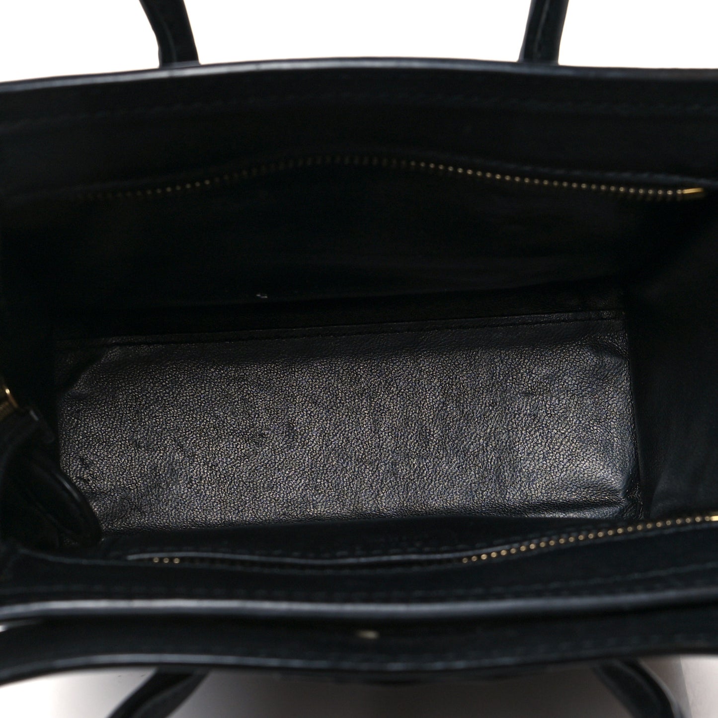 Smooth Calfskin Nano Luggage Black
