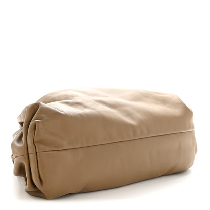 Bottega Veneta Smooth Butter Calf The Pouch Oversized Clutch Cammello 4 of 10
