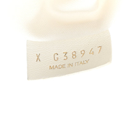 Chanel Terry Cloth Raffia CC Logo Thong Sandals 38 White 13 of 15