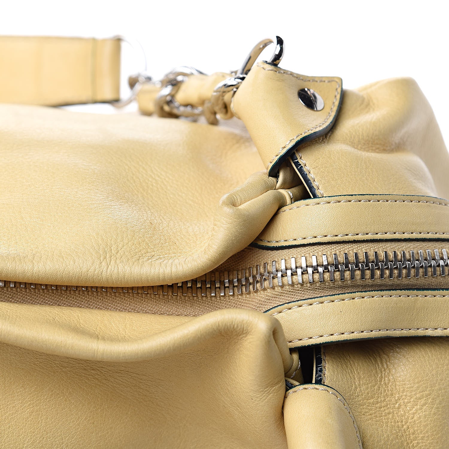 Chanel Lambskin Large Edgy Hobo Beige 16 of 16
