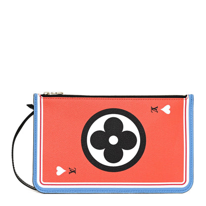 Louis Vuitton Game On Neverfull MM Pochette White 1 of 9
