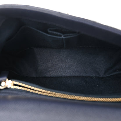 Chanel Caviar Quilted Small Coco Handle Flap Navy 5 of 10