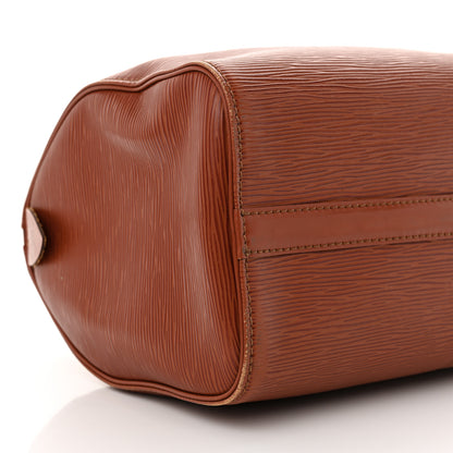 Louis Vuitton Epi Speedy 25 Kenyan Fawn 9 of 17
