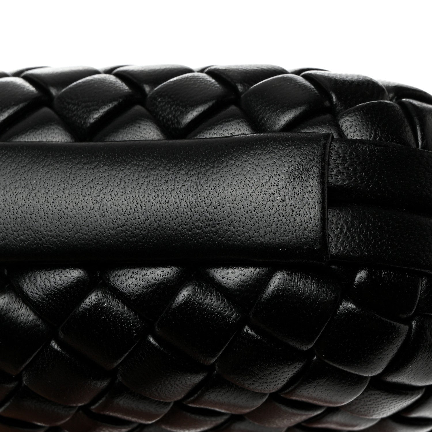 Bottega Veneta Nappa Intrecciato Knot Clutch Black 7 of 10