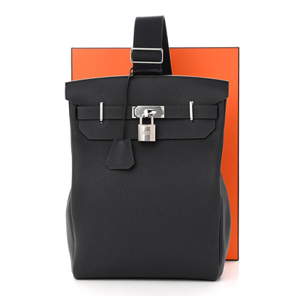 Hermes Togo Hac A Dos GM Backpack Bleu Nuit 11 of 11