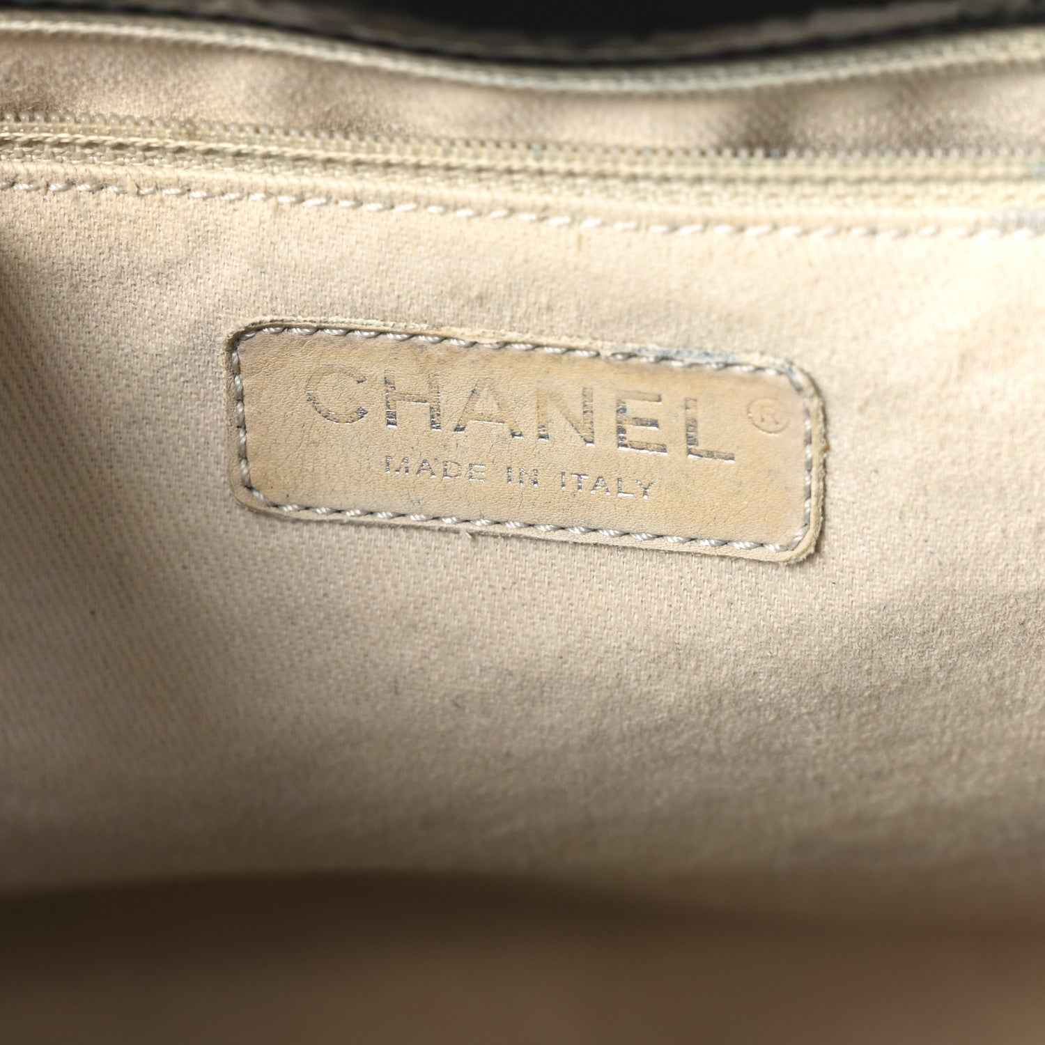 Chanel Vinyl Quilted In The Business Tote Black 6 of 10