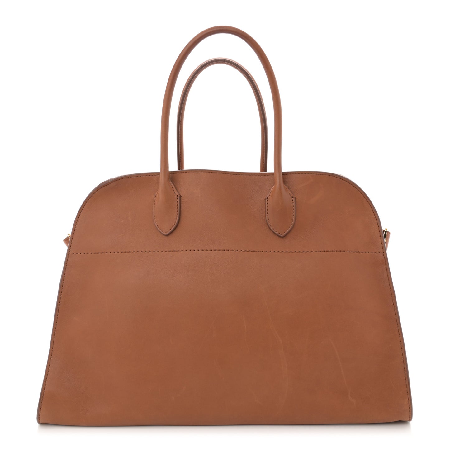 Polished Saddle Calfskin Soft Margaux 15 Cuir