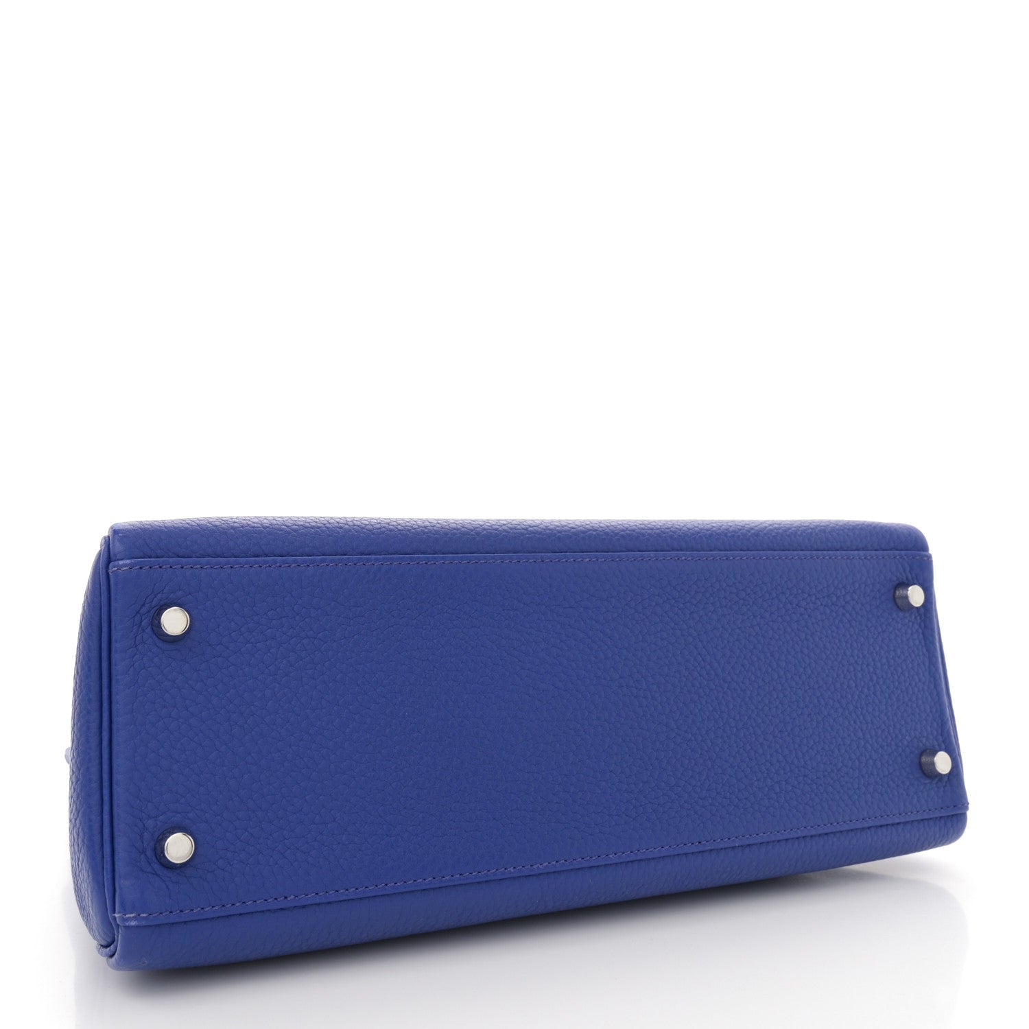 Hermes Togo Kelly Retourne 32 Bleu Electrique 4 of 12