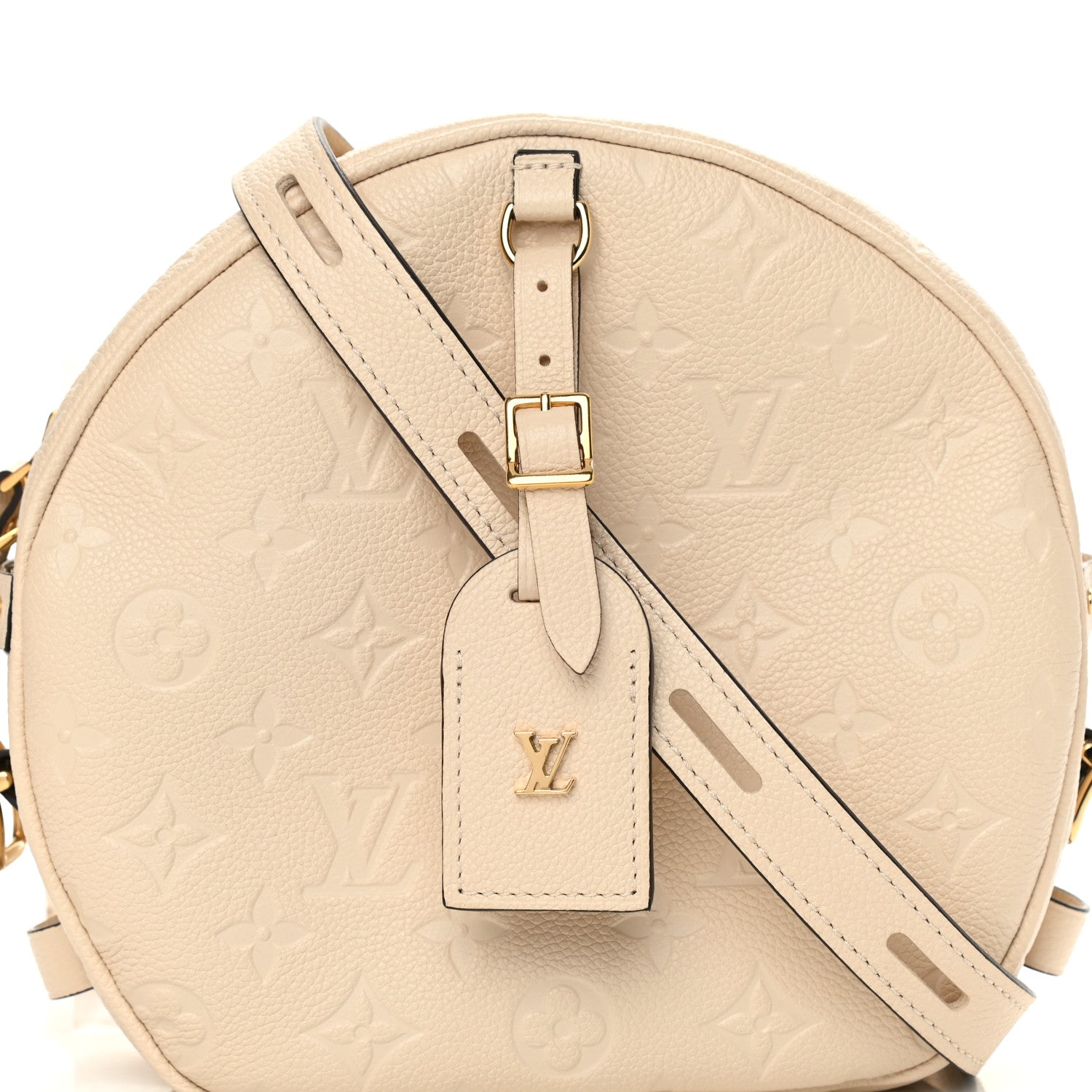 Louis Vuitton Empreinte Boite Chapeau Souple MM Creme 8 of 11