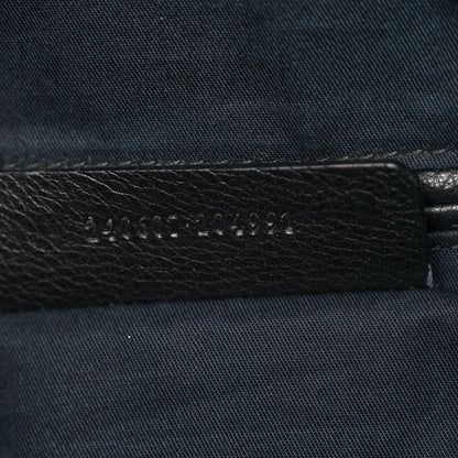 Alexander McQueen Calfskin Skull Embossed De Manta Clutch Black 8 of 10