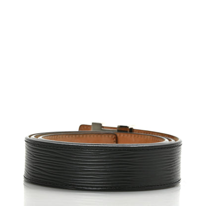 Louis Vuitton Epi 30mm LV Initiales Belt 80 32 Black 2 of 10