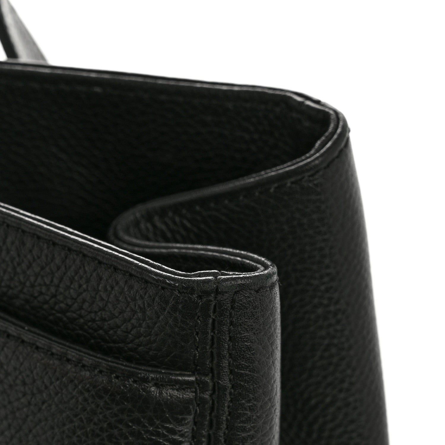 Chanel Calfskin Cerf Executive Shopper Tote Black 18 of 18