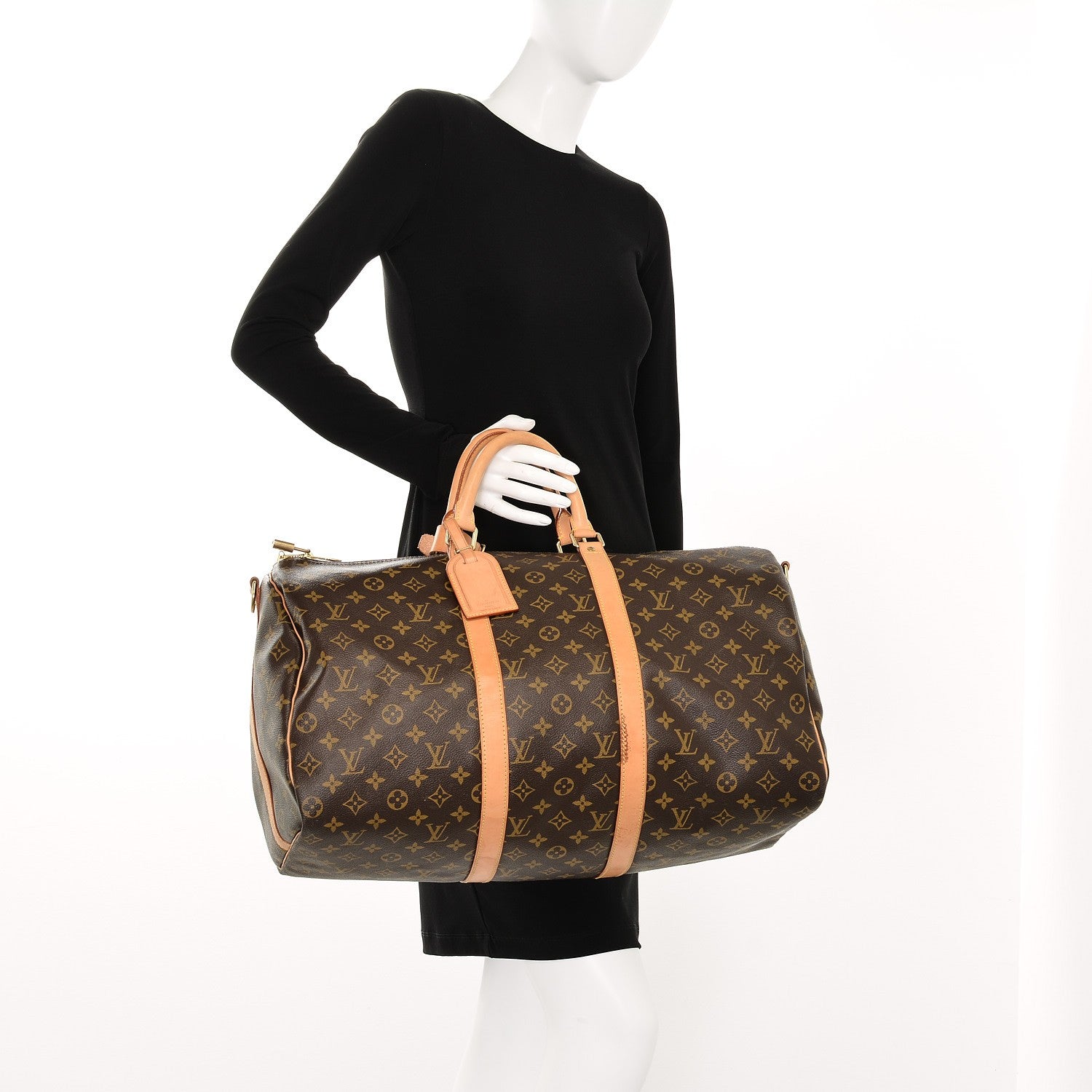 Louis Vuitton Monogram Keepall Bandouliere 50 2 of 12