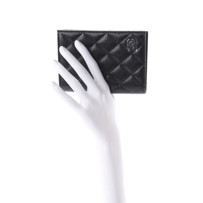 Chanel Caviar Quilted Passport Holder Black 2 of 10