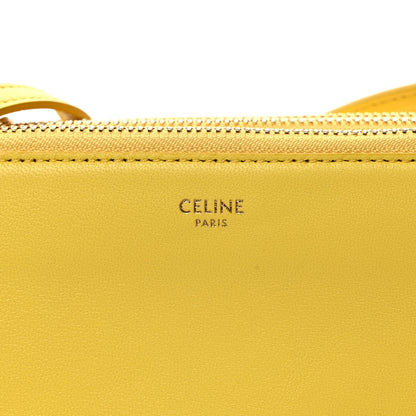 Celine Lambskin Small Trio Crossbody Bag Fluo Yellow 8 of 11