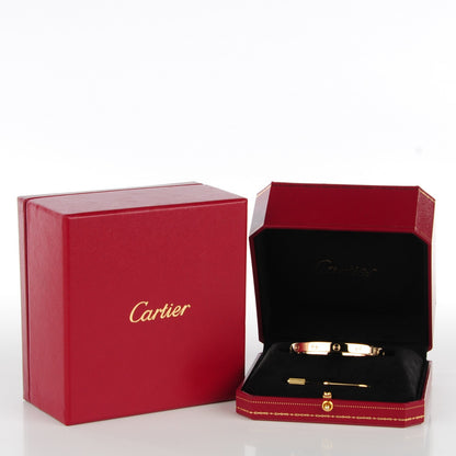 Cartier 18K Yellow Gold LOVE Bracelet 17 6 of 6