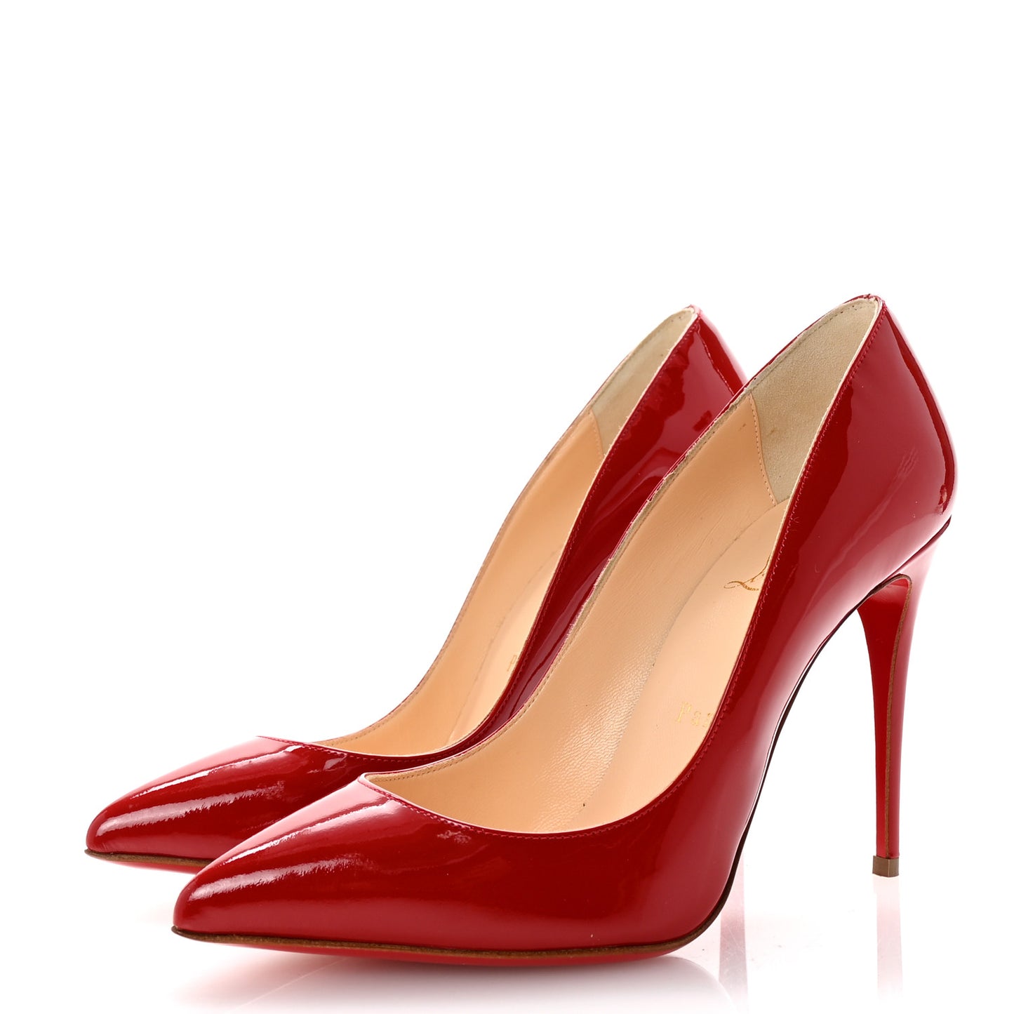Patent Pigalle Follies 100 Pumps 36.5 Rouge De Mars