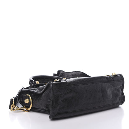 Balenciaga Agneau Giant 12 Gold Hardware Mini City Black 6 of 14