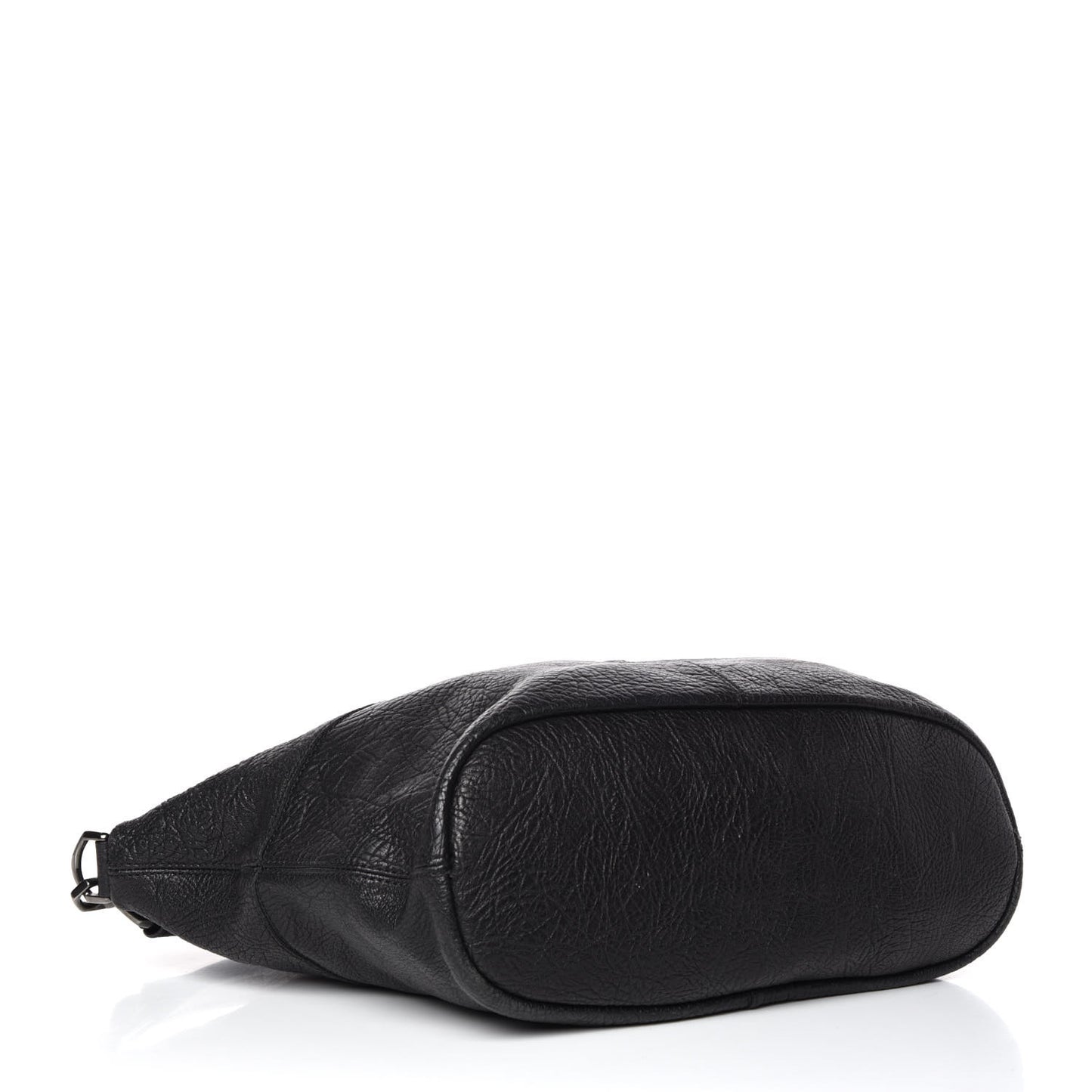 Pebbled Sheepskin Medium Nightingale Black