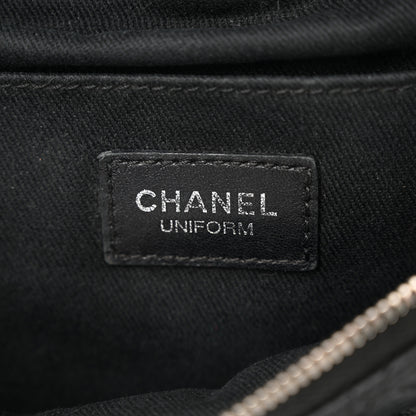 Chanel Grained Calfskin Quilted Waist Belt Bag Black 6 of 12