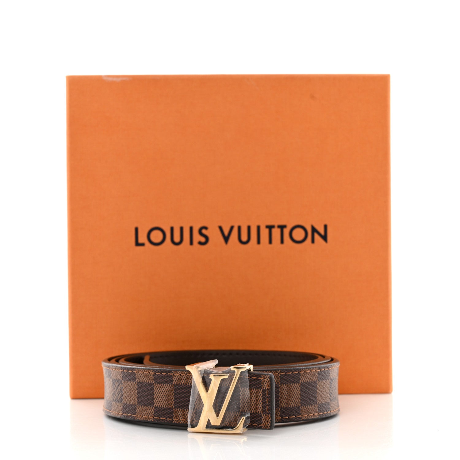 Louis Vuitton Mini Damier Ebene 25mm LV Initiales Belt 90 36 8 of 8
