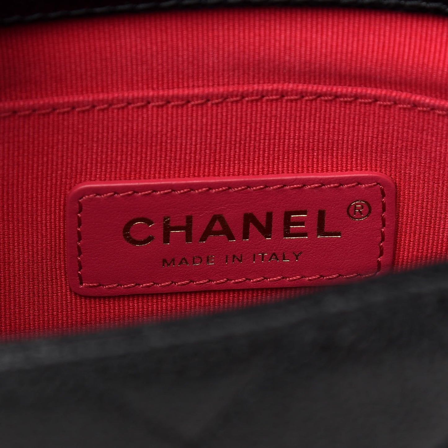 Caviar Quilted Mini Chain Soul Flap Black