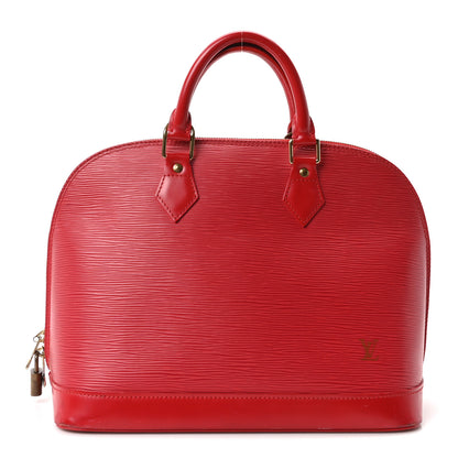 Louis Vuitton Epi Alma PM Castillan Red 1 of 9