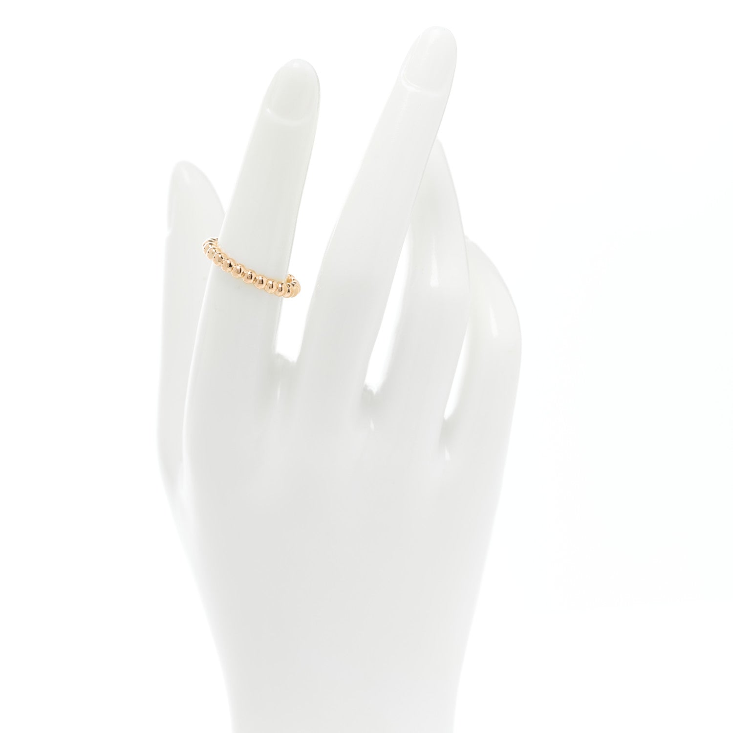 Van Cleef & Arpels 18K Rose Gold Medium Perlee Ring 52 6 2 of 4