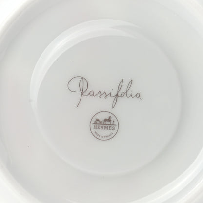 Hermes Porcelain Passifolia Coffee Cup And Saucer Set of 2 9 of 13