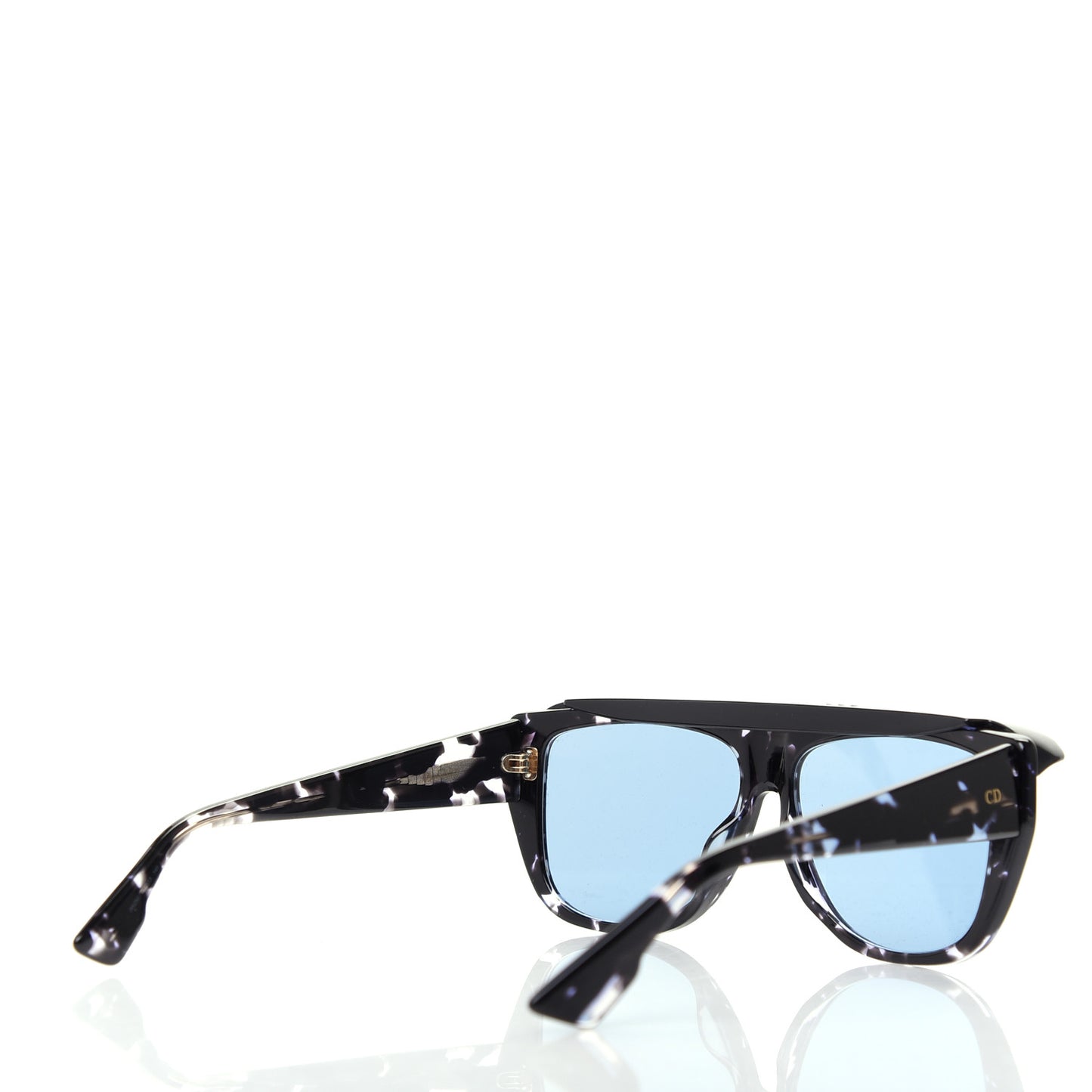 Club 2 Sunglasses Black Havana Blue