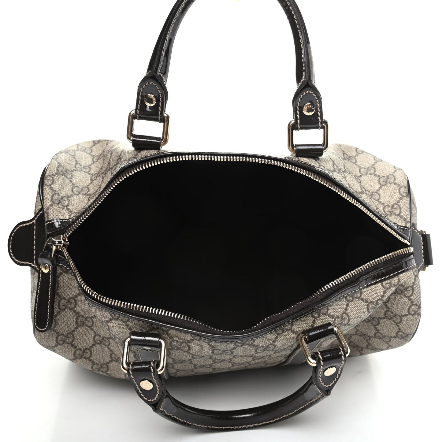 GG Plus Monogram Medium Joy Boston Dark Brown