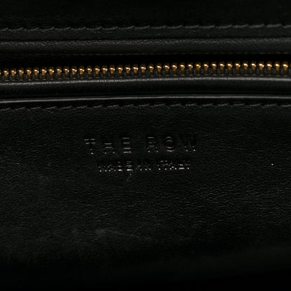 The Row Saddle Calfskin Sienna Shoulder Bag Black 6 of 9