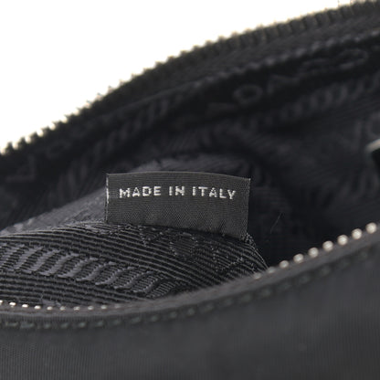Prada Tessuto Nylon Saffiano Mini Re-Edition 2005 Bag Black 7 of 12