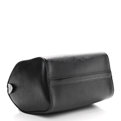 Louis Vuitton Epi Speedy 25 Black 4 of 8