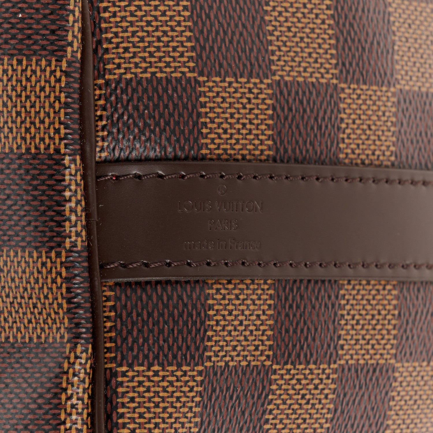 Louis Vuitton Damier Ebene Speedy Bandouliere 25 10 of 14
