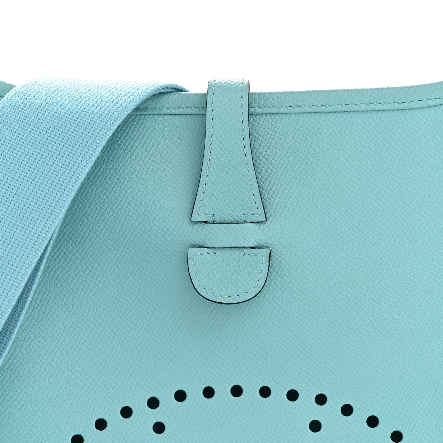 Hermes Epsom Evelyne III PM Bleu Atoll 8 of 12