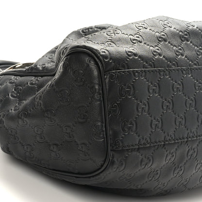 Gucci Guccissima Medium Sukey Tote Black 8 of 10