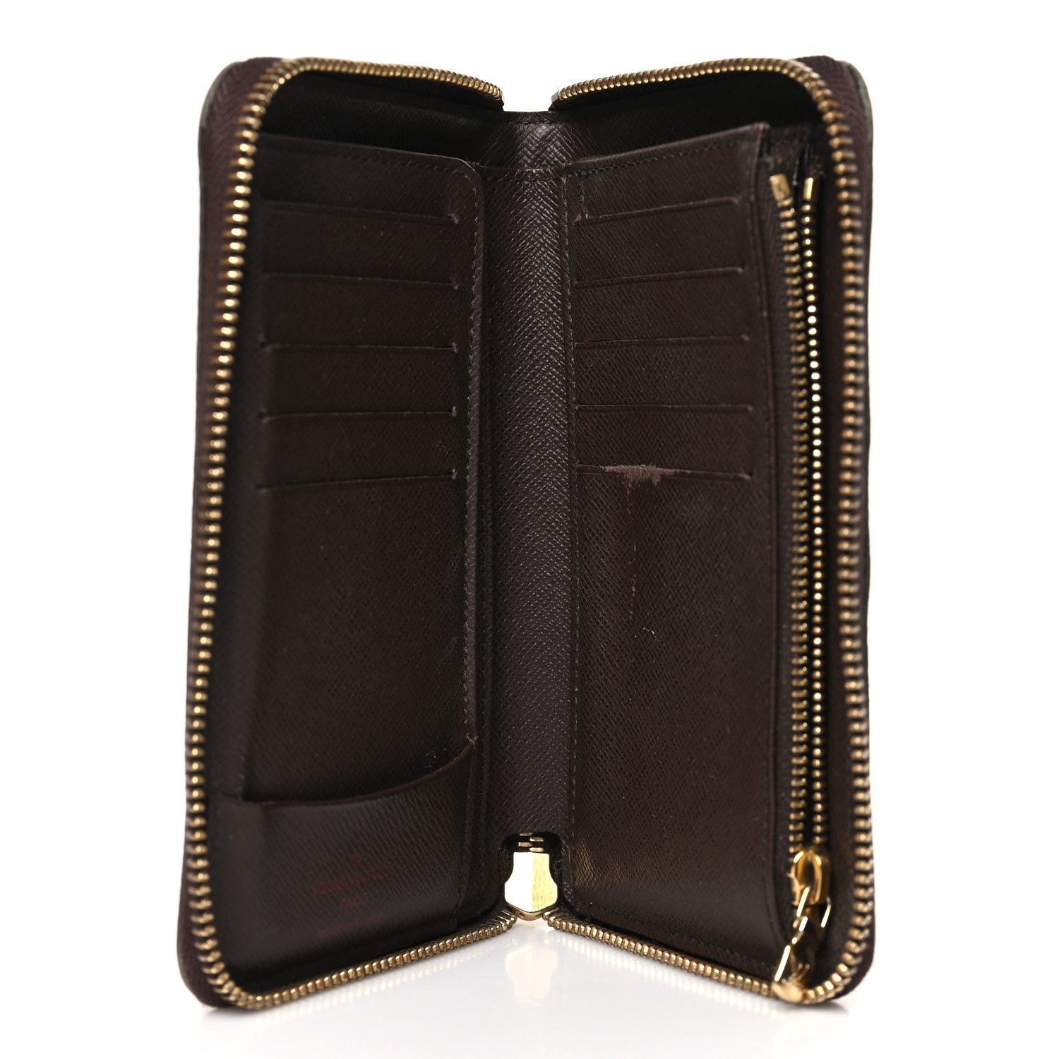 Louis Vuitton Damier Ebene Zippy Compact Wallet 5 of 7