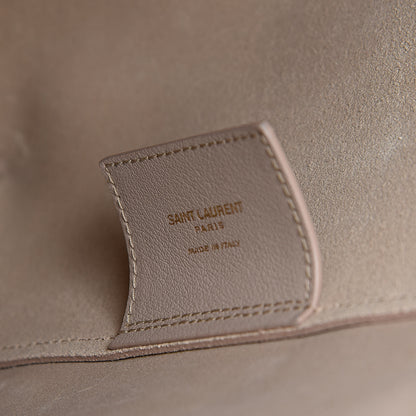 Saint Laurent Calfskin Large Shopping Tote Nude Powder 7 of 11
