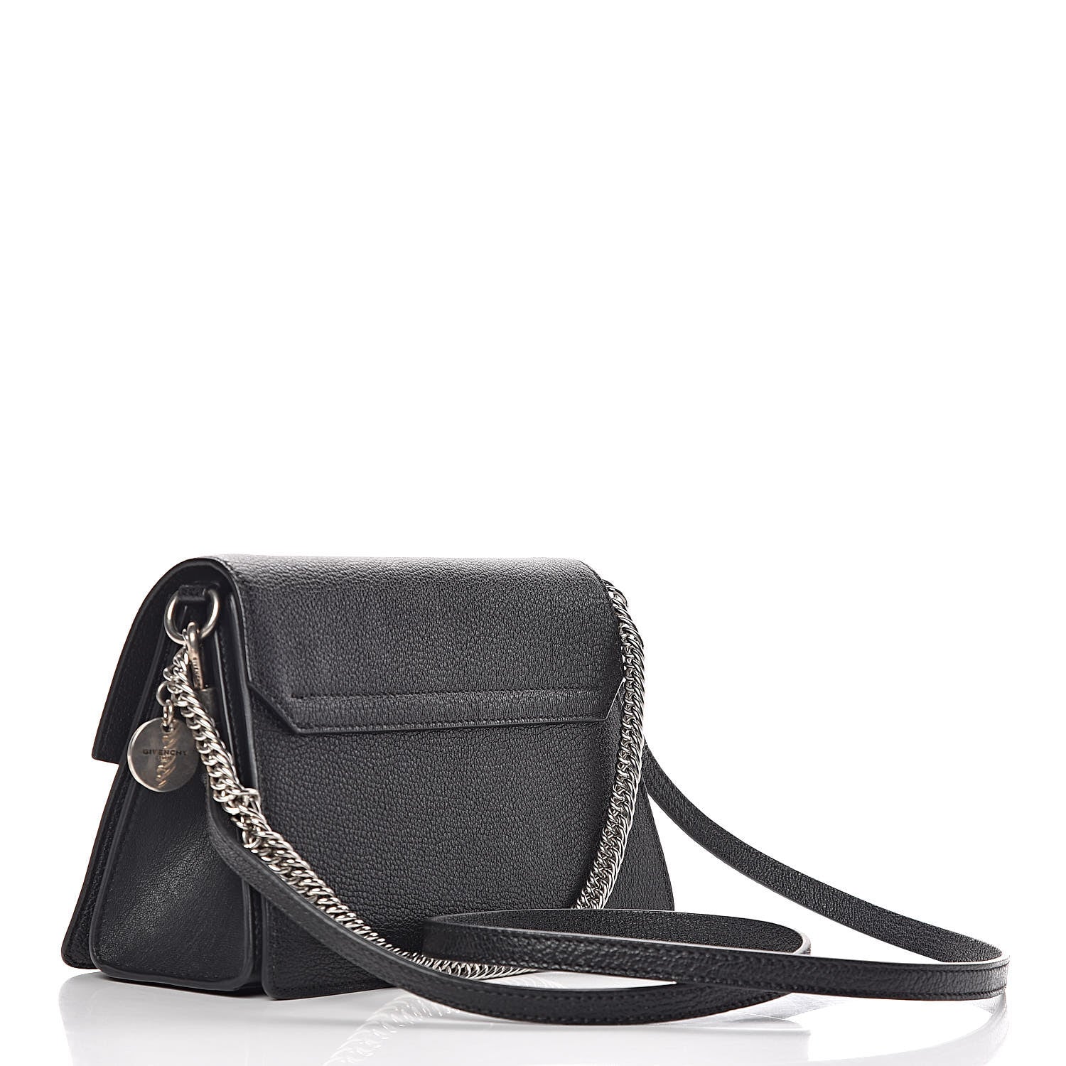 Givenchy Goatskin Small GV3 Shoulder Bag Black 3 of 8