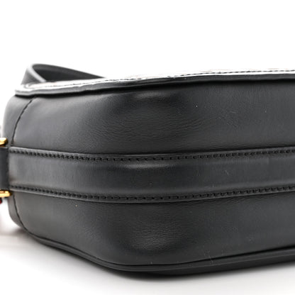 Fendi Vitello Century F is Fendi Bi-Color FF 1974 Embossed Camera Case Maya Black 10 of 17