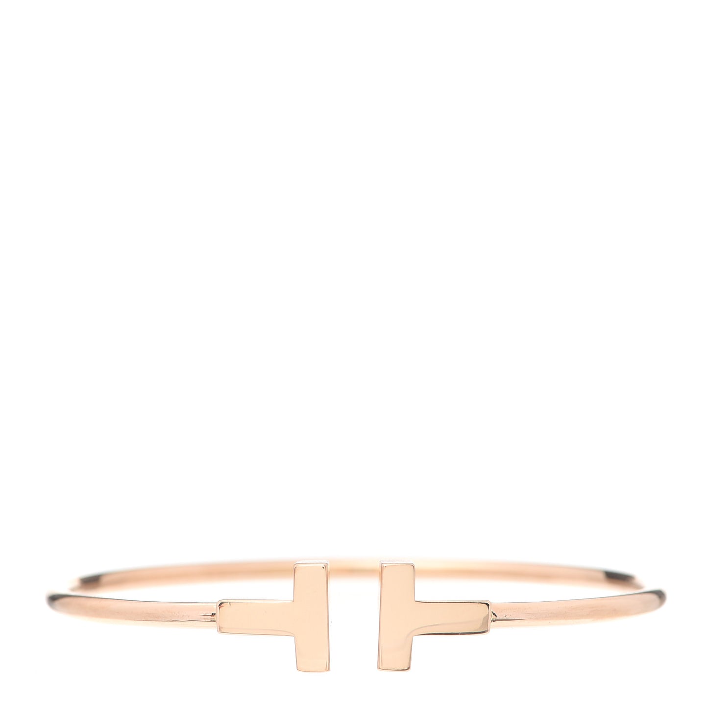 18K Yellow Gold T Wire Bracelet