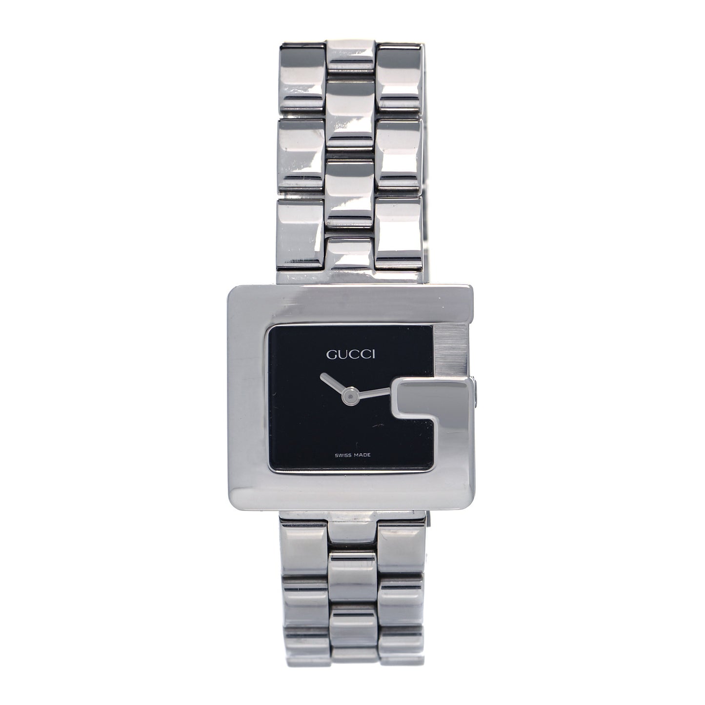 Stainless Steel 23mm 3600L Quartz Watch Black